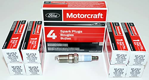 Pack of 8 Genuine Motorcraft Spark Plug SP-479 AGSF22WM