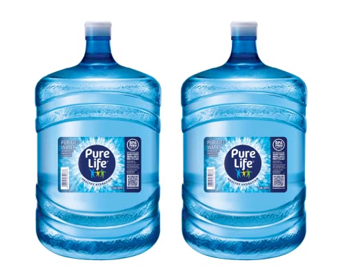 Pure Life Distilled Water (5 Gallon Bottles - 2 Bottles (10 Gallons))