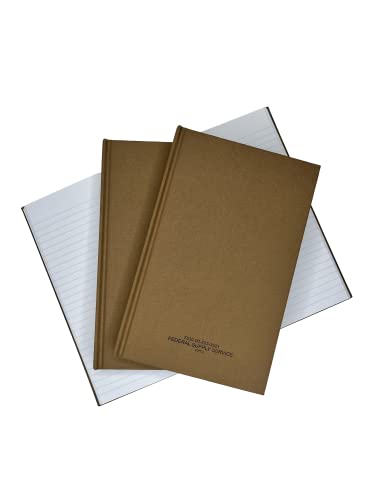 Military Army Coyote Log Book Notebook (5.25"x8") 192 Pages Training Field Business Operations