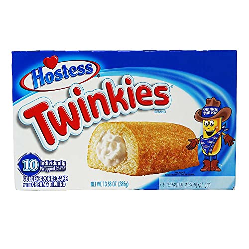 Hostess Twinkies - 10 Individually Wrapped Cakes - 13.5oz (Original)