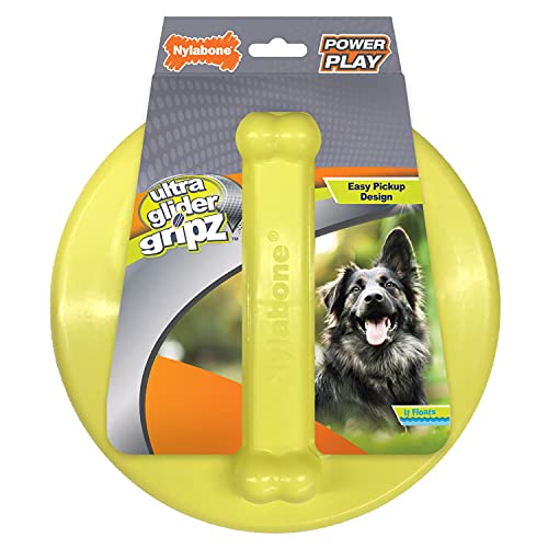 Nylabone Power Play Ultra Glider Gripz Dog Flying Disc Large (1 Count)