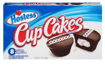 Hostess Chocolate Cupcakes 12.7 oz. Box (16 Count)