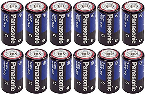 Panasonic Heavy Duty C Batteries X 12