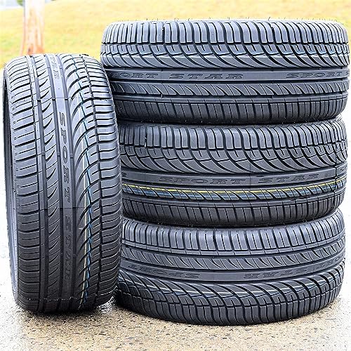 Set of 4 (FOUR) Fullway HP108 All-Season High Performance Radial Tires-225/40R18 225/40ZR18 225/40/18 225/40-18 92W Load Range XL 4-Ply BSW Black Side Wall