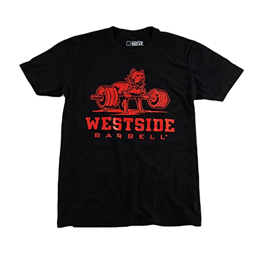 Westside barbell Premium Chaos T-Shirt, Gym Gear, Athletic Attire, Comfortable, Durable Sportswear (XL, Black)