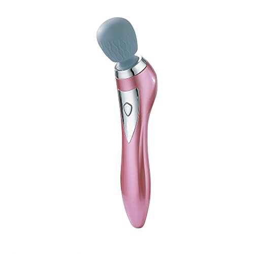 Personal Handheld Vibrating Massager-Cordless Full Body Massager, Electric Deep Tissue Massager for Face Neck Back Shoulder Waist Leg Feet, Portable 5 Mode Vibration Massager for Women Men