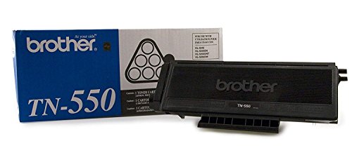 Brother TN-550 5240 5250 5280 8060 8065 8670 Toner Cartridge (Black) in Retail Packaging