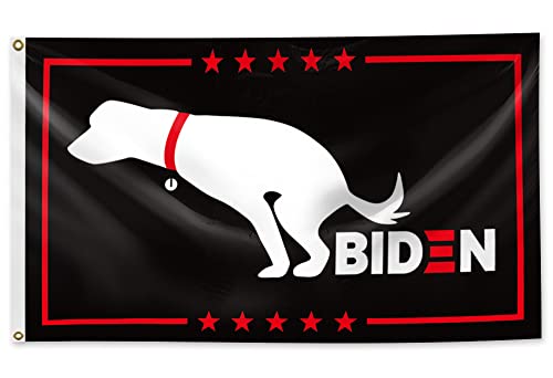 Aliurye--BIDEN Flag 3X5 FT2 Sturdy Brass Buckles100%Polyester Not Easy To Fade. (black3)