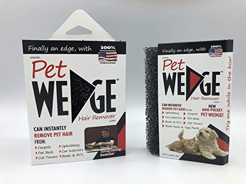 Pet Wedge 2 Hair Removers & 10 Mini-Pocket Hair Removers MEGA Pack!