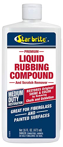 STAR BRITE Liquid Rubbing Compound For Medium Oxidation - 16 OZ (081316)