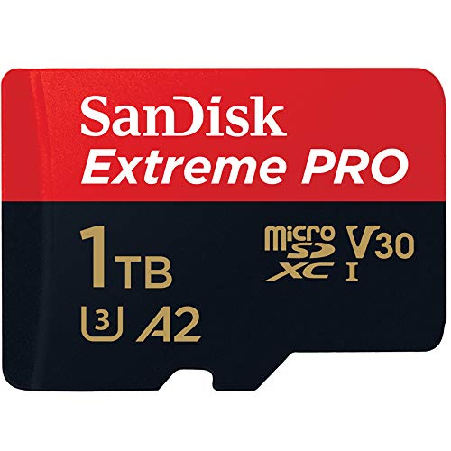 Sandisk microSDXC Extreme Pro 1TB (A2/ V30/ U3/ R170/ W90) + Adapter Mobile