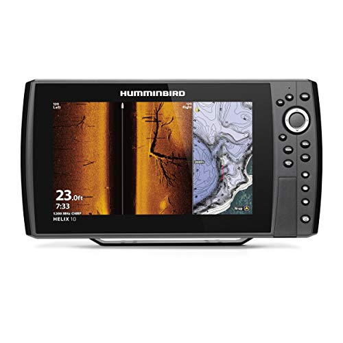 Humminbird 411420-1CHO Helix 10 Chirp MEGA SI+ GPS G4N CHO (Control Head Only) Fish Finder