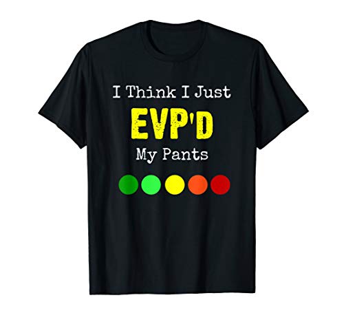 Ghost Hunting T-Shirt EVP Paranormal Spirit Funny Gift Men's