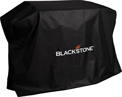 Blackstone 5482 Griddle Cover Fits 36 inches Griddle Cooking Station with Hood Water Resistant, Weather Resistant, Heavy Duty 600D Polyester Flat Top Gas Grill Cover with Cinch Straps, Black 36" Black