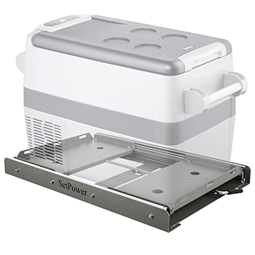 SetPower Slide Mount for AJ Series Portable Refrigerator Freezer, Designed for SetPower AJ30, AJ40, AJ50