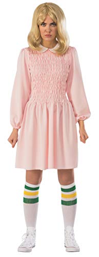 Rubie's womens Stranger Things Season 1 Eleven Replica Dress Adult Sized Costumes, Pink, Standard US