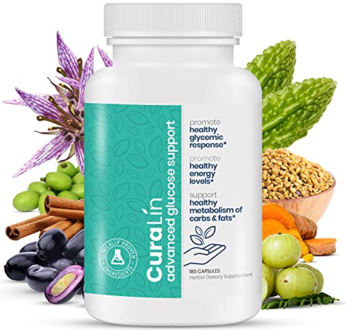 CuraLin by Curalife - 100% Natural | 9 Potent Ingredients | (180 Capsules - 30-60 Day Supply)