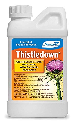 Monterey LG5482 Thistledown Weed Killer Thistle and Clover Control Concentrate, 8 oz