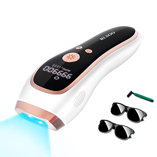 Laser Hair Removal, At-Home IPL Hair Removal for Women Permanent Hair Removal Device Upgraded to 999,900 Flashes Painless Hair Remover for Armpits Back Legs Arms Bikini Line