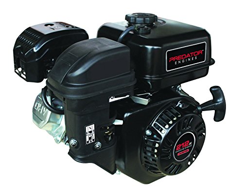 Predator 6.5 HP 212cc OHV Horizontal Shaft Gas Engine - NOT Certified for California; Fuel Shut Off and Recoil Start