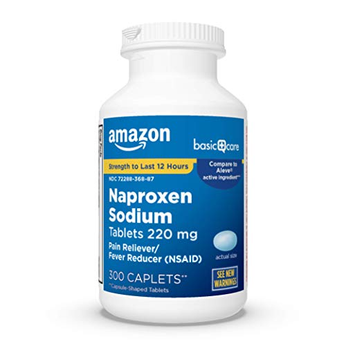 Amazon Basic Care Naproxen Sodium Tablets, 300 Count