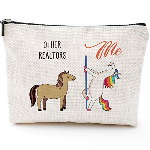 Realtors Gifts for Women,Realtorss Fun Gifts, Realtors Bags for Women,Realtors Makeup Bag, Make Up Pouch,BRealtors Birthday Gifts