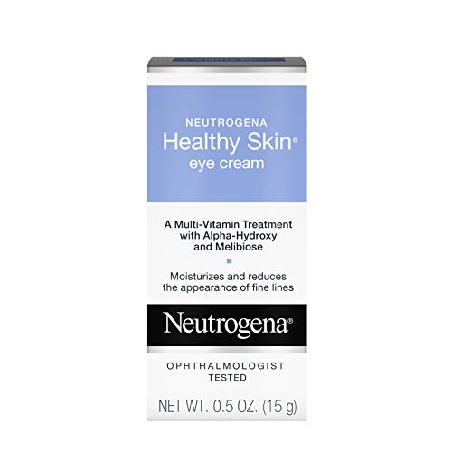 Neutrogena Healthy Skin Anti-Wrinkle Eye Cream with Alpha Hydroxy Acid (AHA), Vitamin A and Vitamin B5 - Firming Under-Eye Cream for Wrinkles and Fine Lines, 0.5 oz