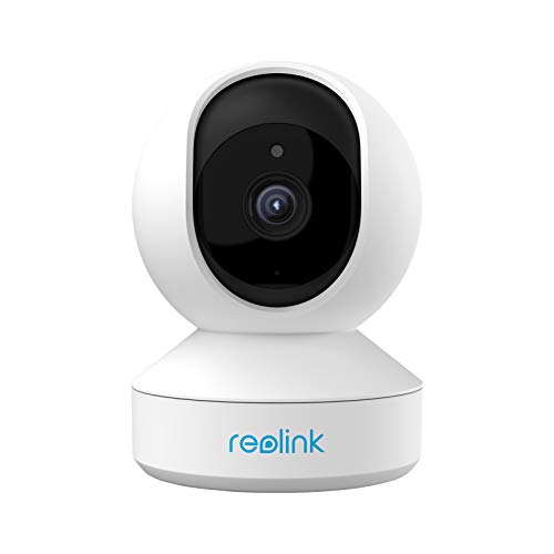 Wireless Security Camera, REOLINK E1 3MP HD Plug-in Indoor WiFi Camera for Home Security/Baby Monitor/ Pets, Encrypted Free Cloud Storage, Pan Tilt, Night Vision, Works with Alexa/Google Assistant