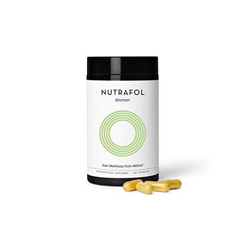 Nutrafol Women's Hair Growth Supplement, Clinically Proven for Thicker-Looking, Stronger-Feeling Hair and More Scalp Coverage