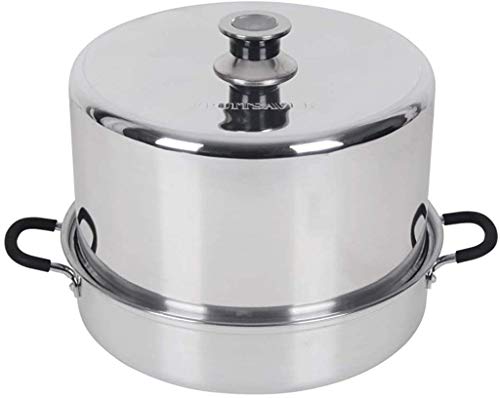 Kitchen Crop VKP Brands Steam Canner, 7 Quart Jar capacity, Silver