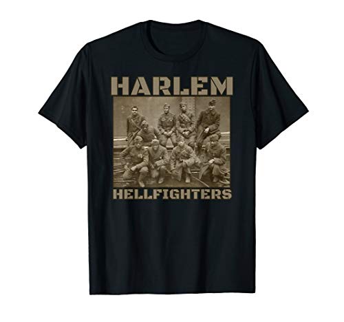 Black Military History USA Black History Harlem Hellfighters T-Shirt