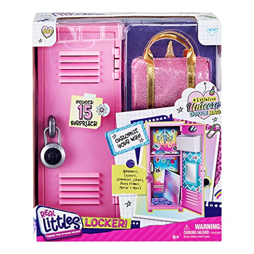 REAL LITTLES - Collectible Micro Locker with 15 Stationary Surprises Inside! (25263)