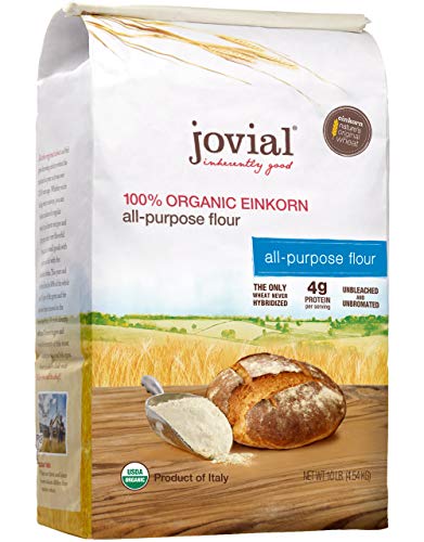 Jovial 100% Organic Einkorn All-Purpose Flour, 10 Pounds