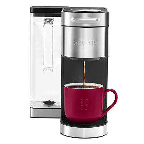 Keurig K-Supreme Plus Coffee Maker, Single Serve K-Cup Pod Coffee Brewer, With MultiStream Technology, 78 Oz Removable Reservoir, and Programmable Settings, Stainless Steel