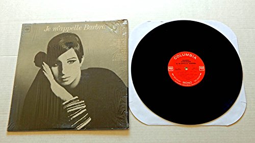 Barbra Streisand JE M'APPELLE BARBRA - Columbia Records 1966 - USED Vinyl Record Album - 1966 MONO Pressing IN SHRINK WRAP - 360 Sound Labels -What Now My Love?Autumn Leaves Free Again