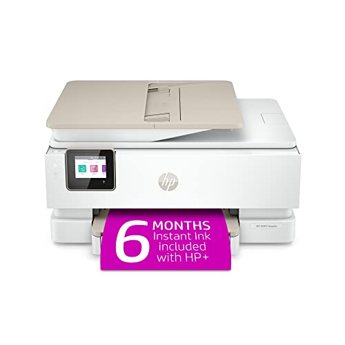 HP Envy Inspire 7955e Wireless Color All-in-One Printer with Bonus 6 Months Instant Ink with HP+ (1W2Y8A)