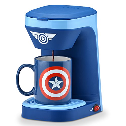 Marvel Captain America 1-Cup Coffee Maker