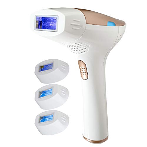 FAUSTINA 2,000,000 Shots IPL | Hair Removal, Skin Rejuvenation and Acne Clearance Device | Fast, Effective, Safe & Completely Painless | Full Results After 3-7 Treatments | Free Pouch & Sunglasses