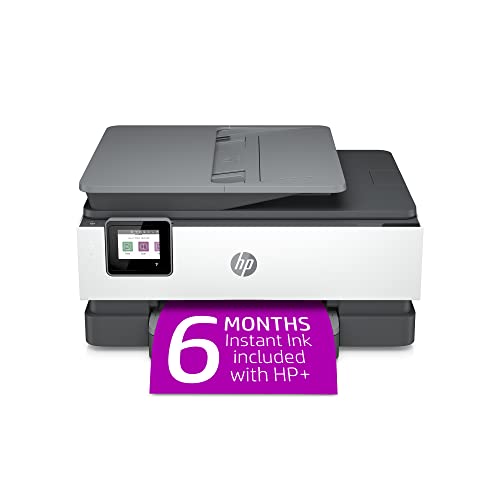 HP OfficeJet Pro 8025e Wireless Color All-in-One Printer with bonus 6 free months Instant Ink with HP+ (1K7K3A)