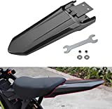 BILLFARO Modified Longer Rear Fender Protector ABS Plastic Dirt Pit Mudguards Tail Guard Electric Bike Tail Fender Mud Flap Mountain Motocross Refitting for Sur-Ron Segway Light Bee X And S