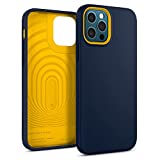 Caseology Nano Pop Silicone Case for iPhone 12 Pro Case Silicone for iPhone 12 Case Silicone (2020) - Blueberry Navy