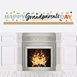 Big Dot of Happiness Happy Grandparents Day - Grandma and Grandpa Party Decorations Party Banner