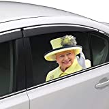 Senksll Queen Car Window Cling Funny Sticker Window Decal for Vehicles Automotive Stickers for Out Side (Queen)