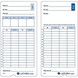 Lathem Model 400E Double Sided Time Cards