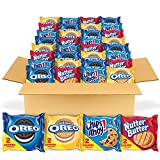 OREO Original, OREO Golden, CHIPS AHOY! & Nutter Butter Cookie Snacks Variety Pack, School Lunch Box Snacks, 56 Snack Packs (2 Cookies Per Pack)