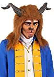 elope Beast Hood with Horns Standard Brown