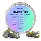 Thyroid Plus Gummies - Thyroid Support with Ashwaganda, Iodine, Bladderwrack, Kelp, and Schisandra