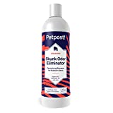 Petpost | Skunk Odor Shampoo for Dogs - Naturally Effective Deodorant Shampoo and Bad Smell Killer - Skunk Shampoo for Dogs or Cats (16oz.)