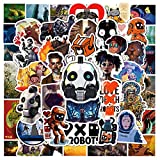 Love Death & Robots Stickers Pack, 50PCs, Aesthetic American TV Vinyl Decals, Stickers for Hydro Flask, Laptop, Water Bottle, Stickers for Kids, Toddlers, Teens, Girls, Adults, Bumper Car Planner Stickers. Love Death Robots