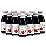 Pomona Organic Juices Pure Beet Juice, Cold Pressed Organic Juice, Non-GMO, No Sugar Added, Not from Concentrate, Gluten Free, Kosher Certified, Preservative Free, 8.4 Ounce Bottle (Pack of 12)